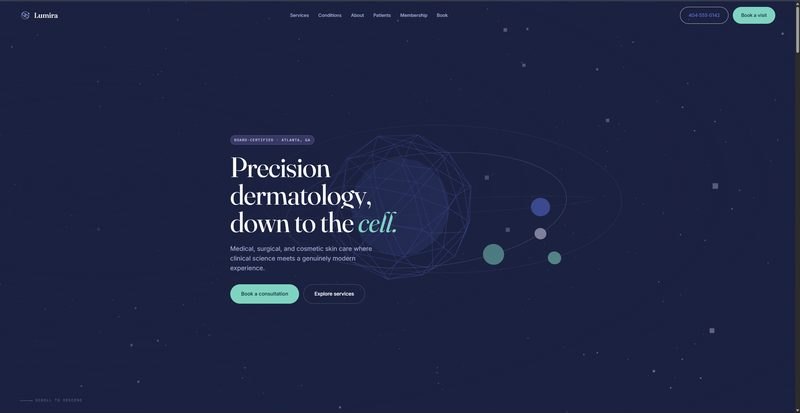 Lumira Dermatology website